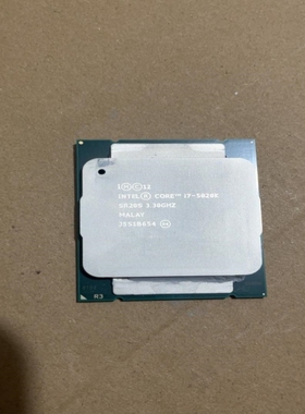 【议价】伟易设备I7 5820K ES版 测试版CPU功能正常图片实物