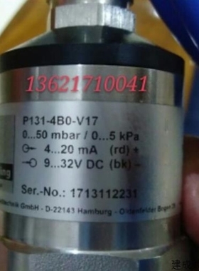 【议价】议价Noding p131-4B0-v17浆槽液位传感器变送器可定制