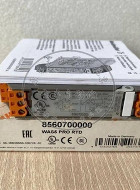 【议价】8560700000 WAS5 P RTD 8560710000正品