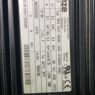 伦茨伺服电机MCA 14L41 RS0B0 STBS00N A116 Z0E0 R0SU销 议价