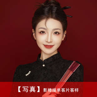 2026年影楼写真照新样片室内中式少女旗袍写真摄影客片样照111