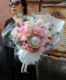 进口帝王花粉玫瑰花束芍药蕙兰花北京同城鲜花速递广州深圳上海