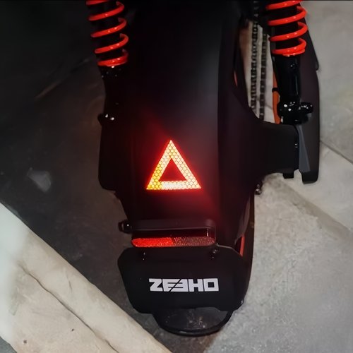 三角架警示后挡泥板强反光车贴