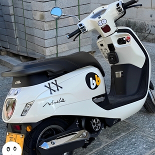 适用本田新大洲ns125la贴纸维多利亚踏板电动车装 饰划痕遮挡车贴