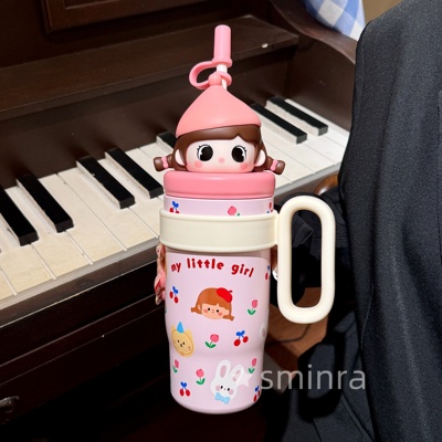 大容量可爱保温冰霸杯