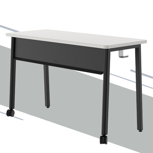 助成家具长条培训桌智慧教室台
