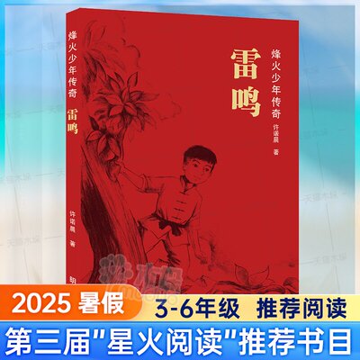 烽火少年传奇 雷鸣2025年暑假星火阅读推荐书目山东省许诺晨著作小学生儿童文学课外阅读书目少儿童书读物书籍