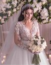 dresses wedding make 晚礼服20定制不规则裙摆蕾丝婚纱婚礼Women