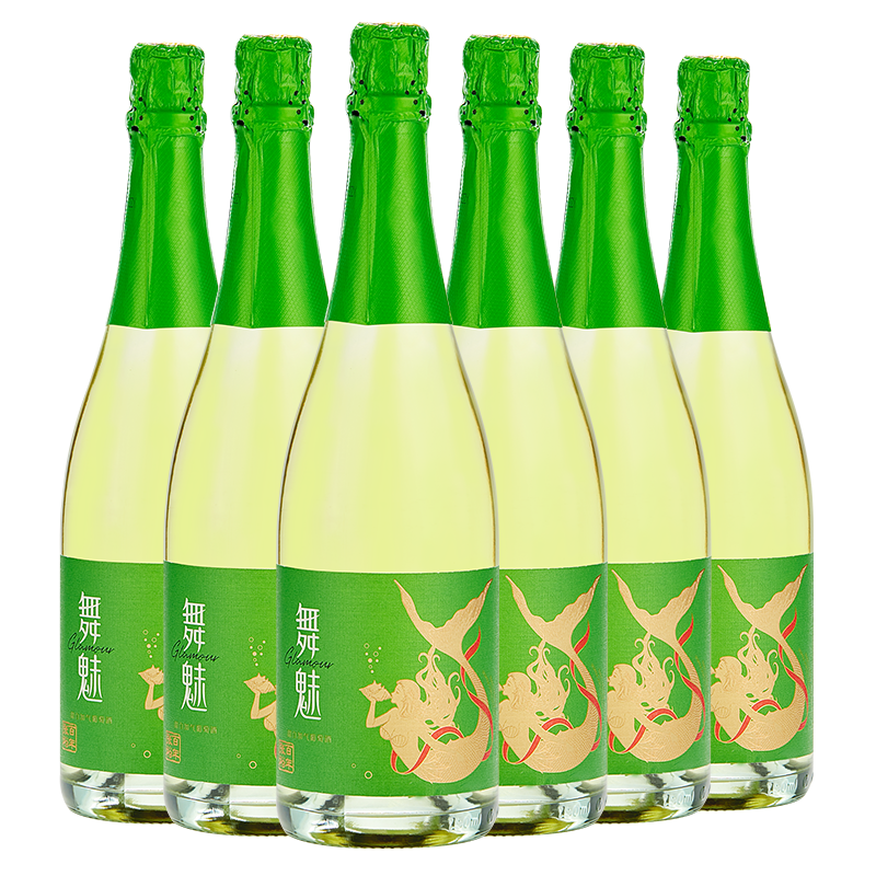 张裕舞魅起泡酒加气甜白葡萄酒