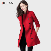 时尚 1779高贵欧货短款 小个子风衣女2025春秋季 气质收腰外套百搭