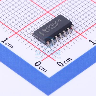 信号开关/编解码器/多路复用器 SN74CBTLV3125DR SOIC-14 TI(德州
