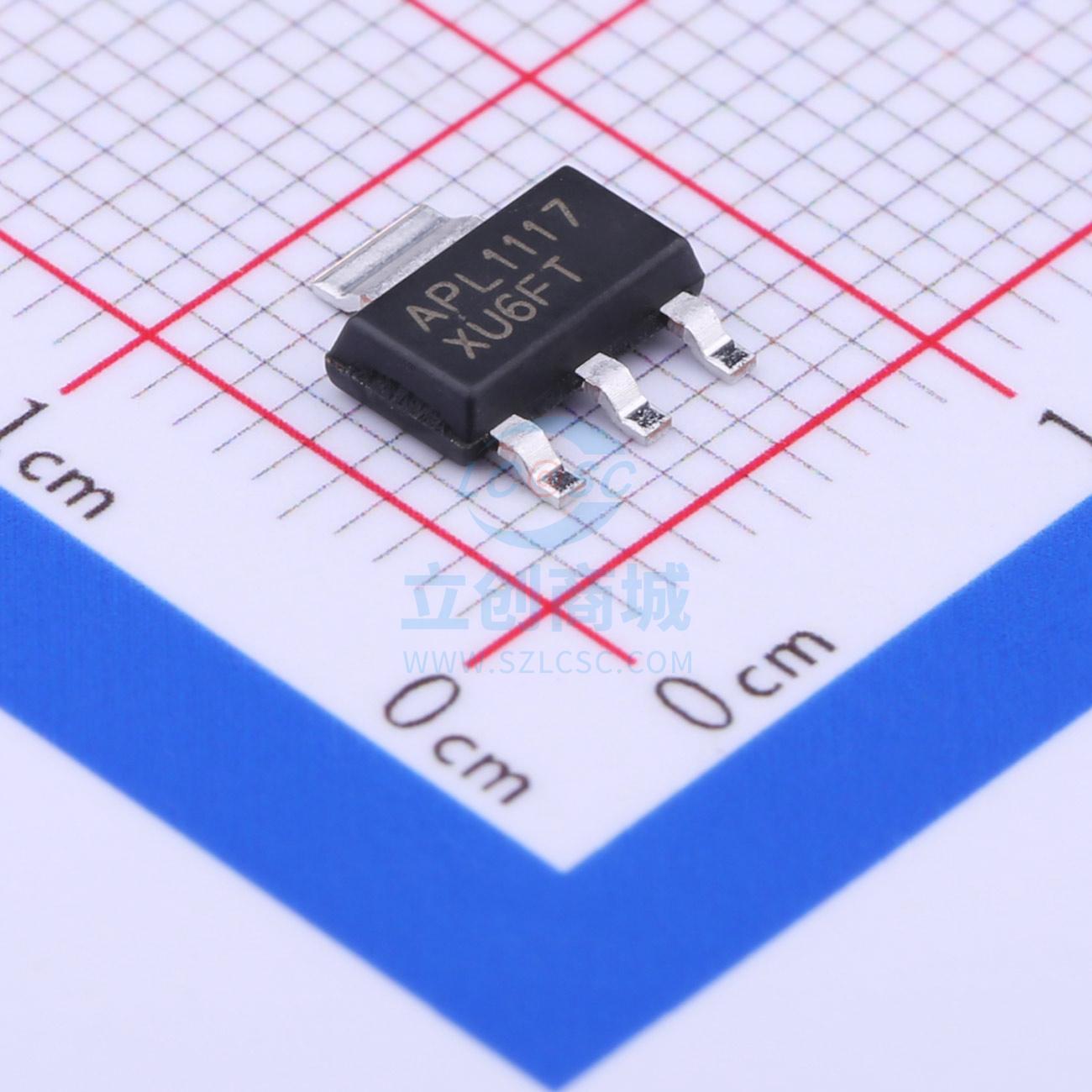 线性稳压器(LDO) APL1117VC-TRG SOT-223 ANPEC(茂达电子)