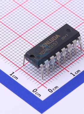 信号开关/编解码器/多路复用器 XD74LS157 DIP-16 XINLUDA(信路达