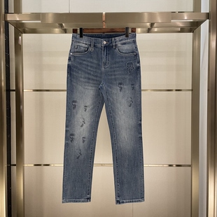 老佛爷高端小脚牛仔裤 KARL 男士 新款 LAGERFELD卡尔拉格斐2026夏季