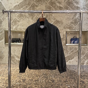 GFGEFEILU男装2025秋冬新款GF轻奢男士立领字母提花夹克外套正品