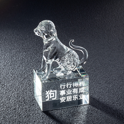 十二生肖水晶摆件属相