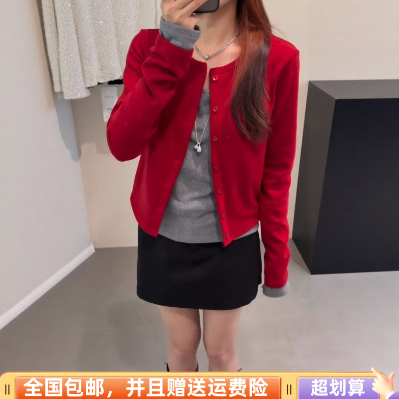 韩版显瘦针织打底衫叠穿假两件