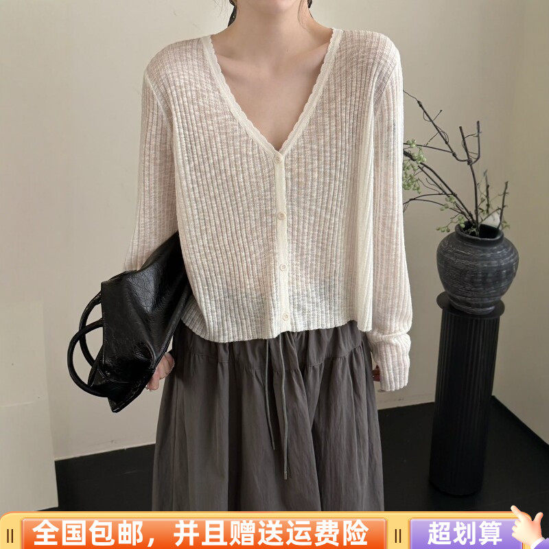 2026春季新品韩版宽松显瘦羊毛小香风针织开衫外套减龄气质上衣女