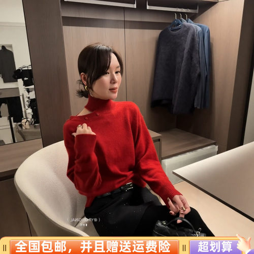 新款套头减龄羊毛2025冬季韩版