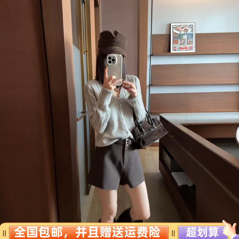 2026秋季宽松显瘦减龄针织开衫