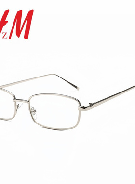 复古银丝窄框小脸眼镜女近视可配度数日系银边方框高智感眼镜框架