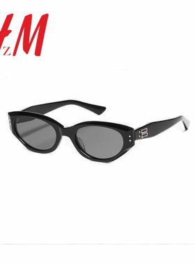 迪丽热巴同款GM复古小猫眼墨镜女高级感防紫外线ROCOCO近视太阳镜