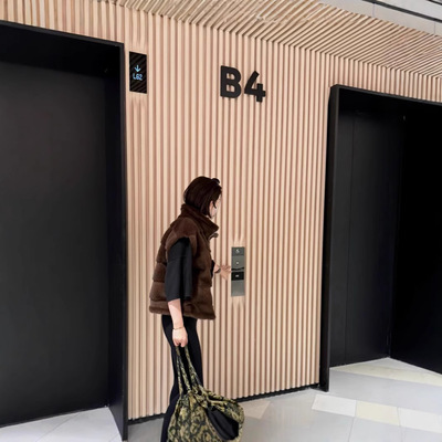 2024经典横排立领仿水貂皮草马甲丨自由轨迹洋气复古上衣