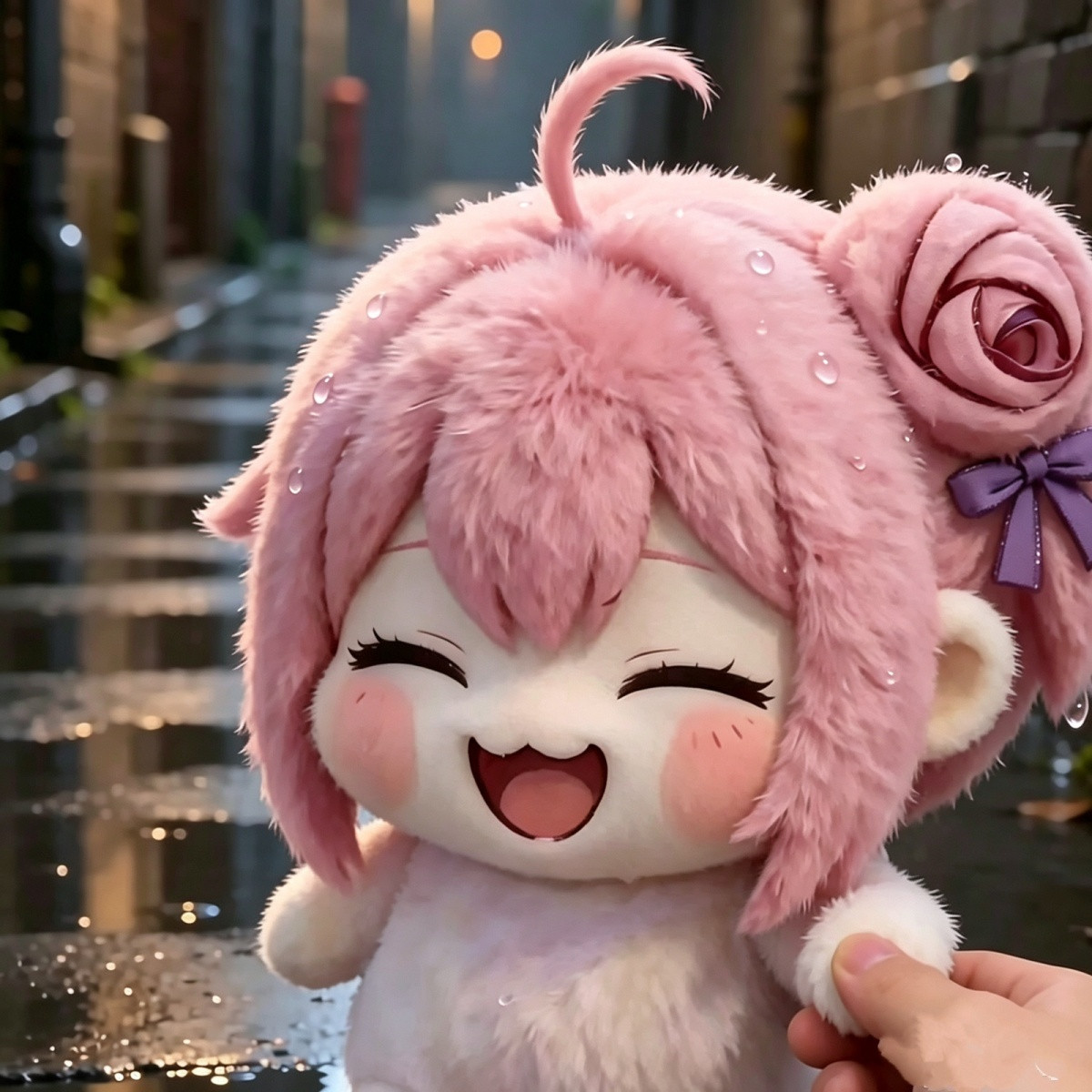 胜利女神Doro桃乐丝可爱棉花娃娃图片
