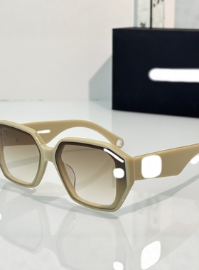 欧美多边方形时尚个性女防晒墨镜