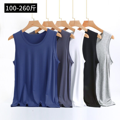 百搭莫代尔男士大码背心