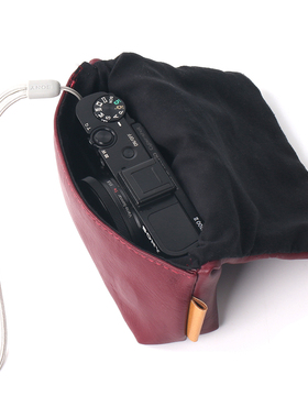 适用于理光GR索尼黑卡RX100M2微单相机包佳能G9X g7x数码手提包包