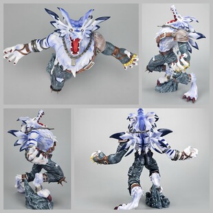 数码宝贝 数码暴龙 大冒险 GK兽人 加鲁鲁兽 模型摆件 盒装手办