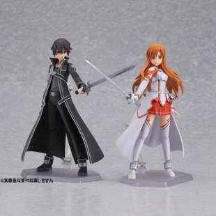 刀剑神域 figma174 桐人/178亚丝娜/248桐子桐谷和人 超可动手办