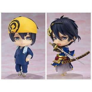 刀剑乱舞 Q版粘土 三日月宗近 爷爷 真剑必杀 VS内番 套装公仔