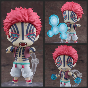 鬼灭之刃 Q版粘土人#2112 猗窝座 狛治可动人偶 模型公仔盒装手办