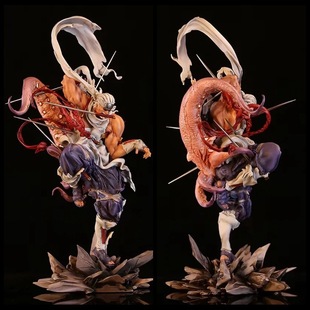 火影 说唱达人 GK 铁幕 奇拉比 杀人蜂 战斗场景 八尾 盒装手办