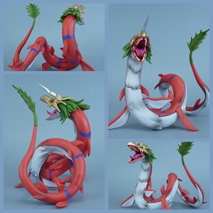 数码宝贝 吸血魔篇 创世 超海龙兽 百万海龙兽 模型摆件 盒装手办