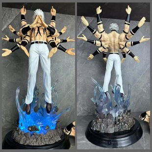 游戏周边 拳皇97 大蛇 地球意志 克里斯 发光 雕像模型 盒装手办