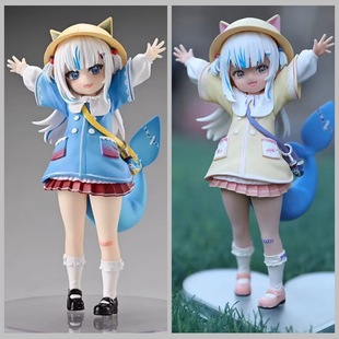虚拟偶像 噶呜·古拉 小鲨鱼妹妹 幼稚园 二次元 美少女 盒装手办