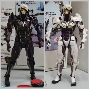 山口式 合金装备 雷电 蛇叔 RAIDEN崛起 可动人偶 模型 盒装手办