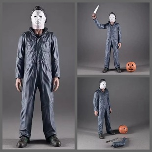 万圣节 8寸 月光光 心慌慌 麦克尔·麦尔斯 南瓜模型摆件盒装手办