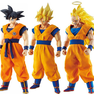 龙珠真衣服赛亚人孙悟空贝吉塔特兰克斯布罗利比克弗利沙手办模型