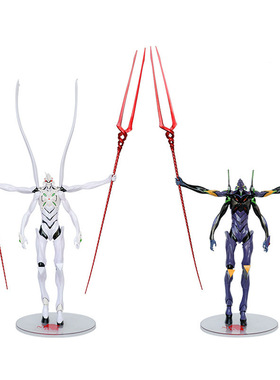 EVA 拟神暴走 13号机 朗基卡西 乌斯枪 可动模型 公仔 盒装手办