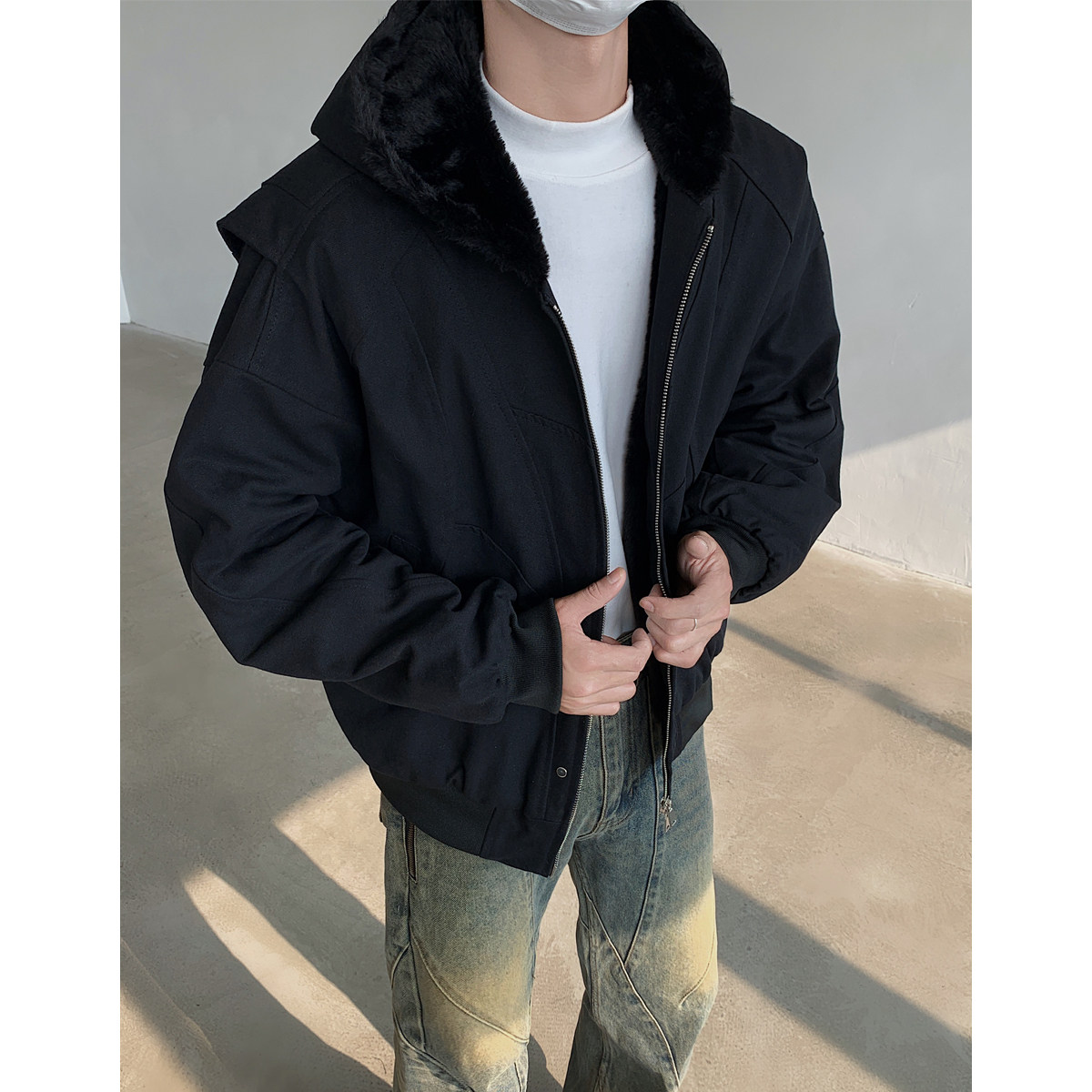 座山雕6棉衣原版裁片不要拿揭阳货比价格品质不同1713-MF99-P148,男装棉衣,星座514A（原614）