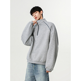 4无影墙 430克半高领拉链男女宽松廓形vintage卫衣HWH05-P68控108,男装卫衣,星座514A(原614),四季星座 4无影墙 430克半高领拉链男女宽松廓形vintage卫衣HWH05-P68控108,男装卫衣,星座514A(原614),四季星座