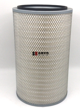 K2550适配KLQ107F-200/300 金龙日野吊车铲车空气滤芯滤清器格