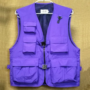 坎肩男款 休闲工装 马夹机能 时尚 外穿马甲百搭多口袋青少年街头薄款