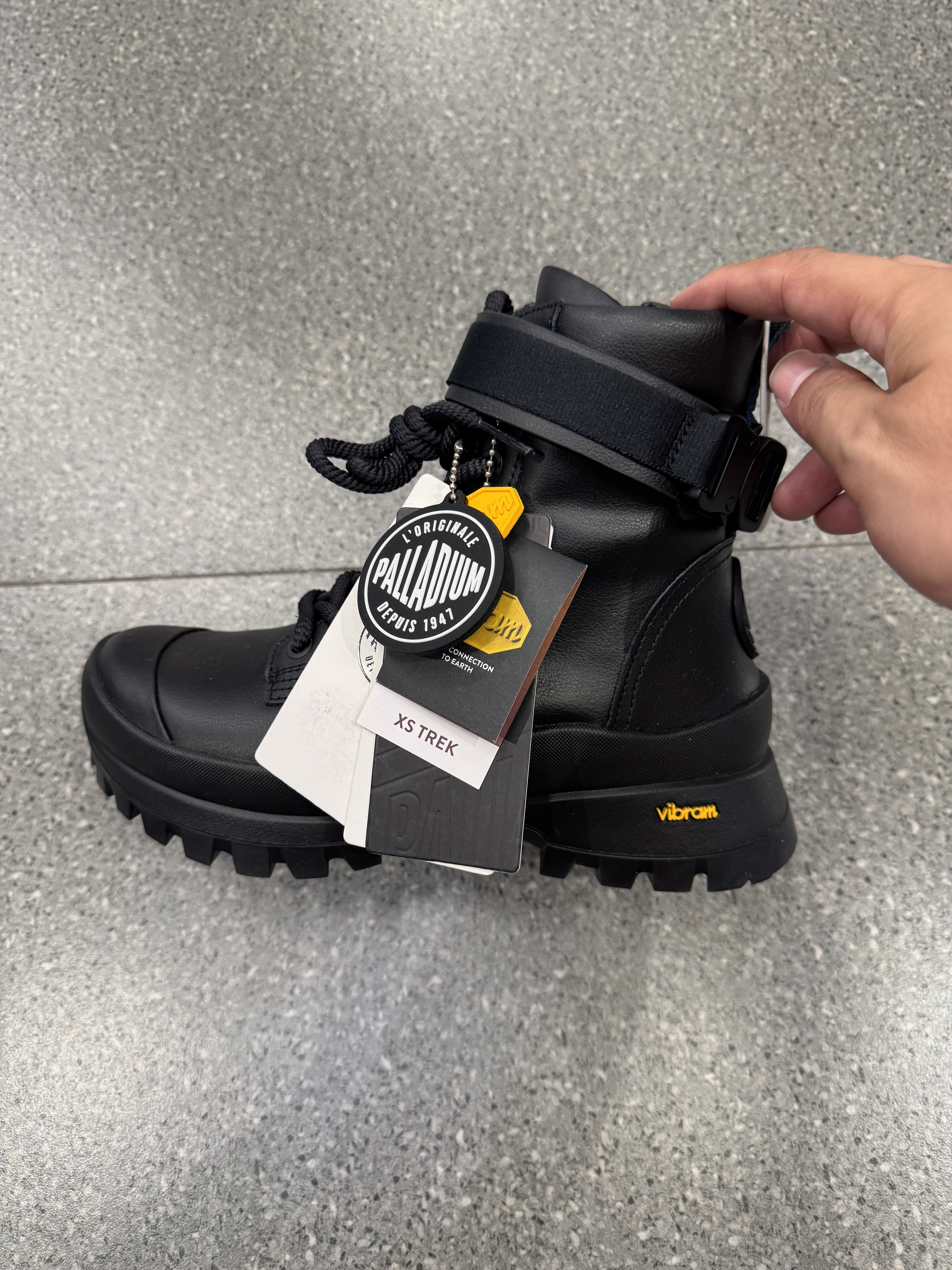 PALLADIUM帕拉丁男女同款时尚百搭休闲马丁靴厚底增高短靴78648