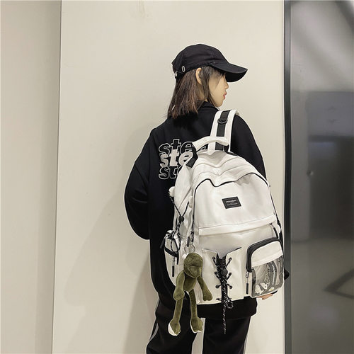 双肩包男大学生日系女士双肩书包高中生旅行背包大容量电脑背包潮