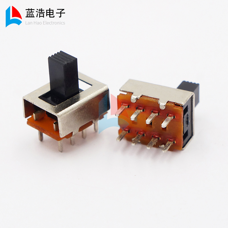 三档拨动开关立式电源固定脚